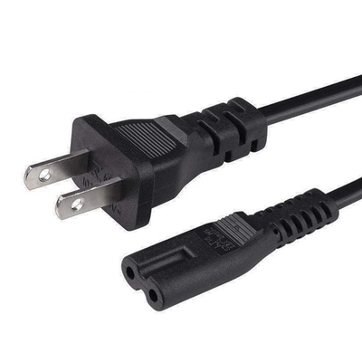 2 Cabang Kabel Daya UL 0.8m 1.2m 1.5m Konektor IEC 60320 C13