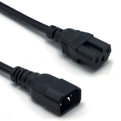 Kabel Ekstensi Daya 6Ft AC UL Appliance Extension Cord Untuk Kulkas