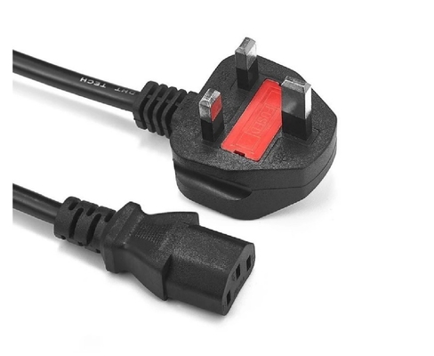 Kabel Listrik ASTA AC UK H05VV-F 3 Pin Kabel Tembaga Bebas Oksigen