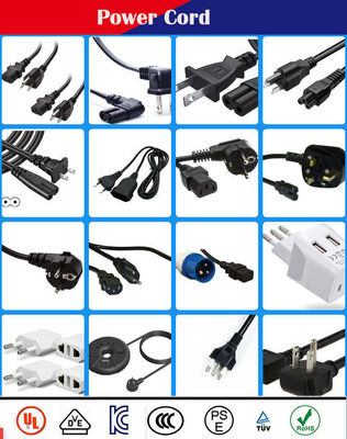 kualitas  Argentina SAA Power Cord IEC Female BS Male For Computer Laptop pabrik