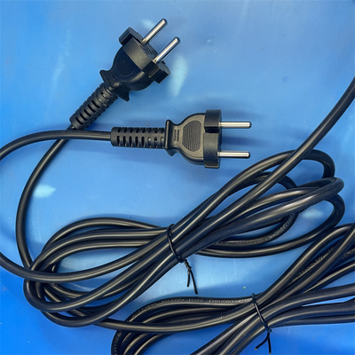 VDE Tipe 2 Pin Prong Clover Laptop Kabel Kabel Timbal Daya Untuk Alat Listrik