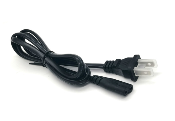 2Pin UL Power Cord Canada AC Power Extension Cord Untuk Instrumen Medis