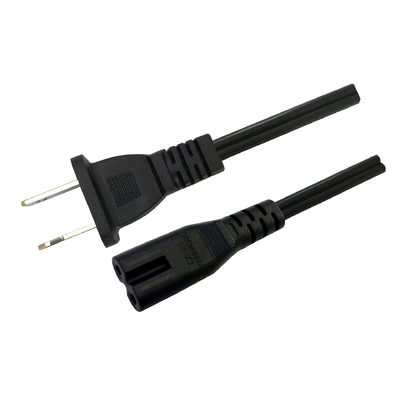 10A 125V UL Disetujui Kabel Ekstensi Listrik 2 Cabang SJT SRDT Kabel Listrik