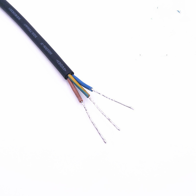 6.8mm Diameter Luar Kabel Karet Berisolasi H05RN-F Tahan Panas 200 meter / gulung